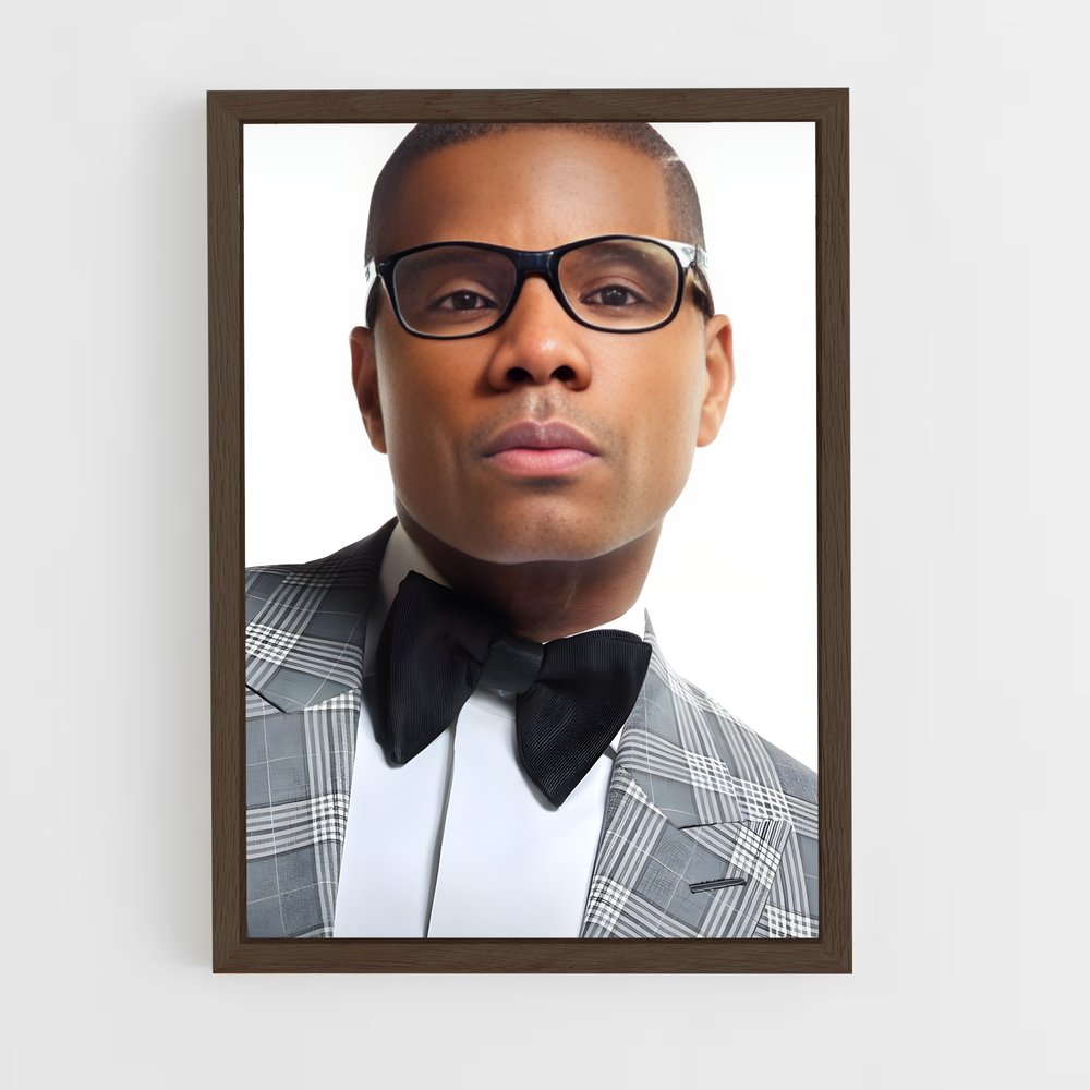 ap-kirk franklin-3 cadre Bois foncé