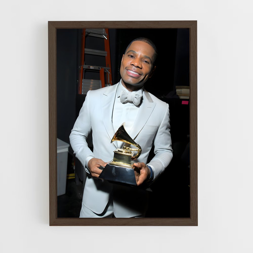 ap-kirk franklin-4 cadre Bois foncé