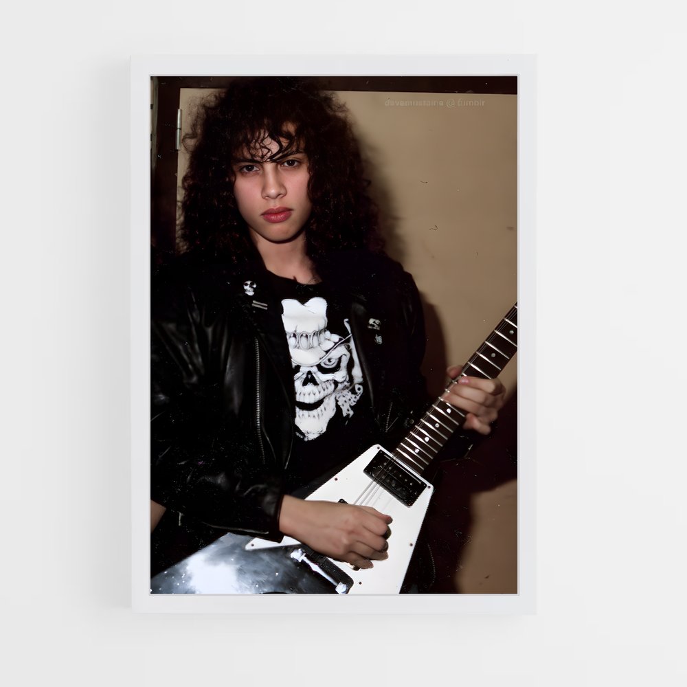 ap-kirk hammett-1 cadre Blanc