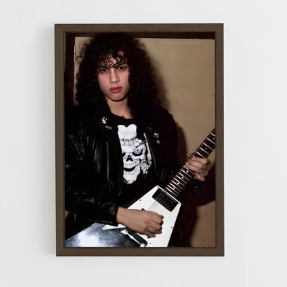 ap-kirk hammett-1 cadre Bois foncé