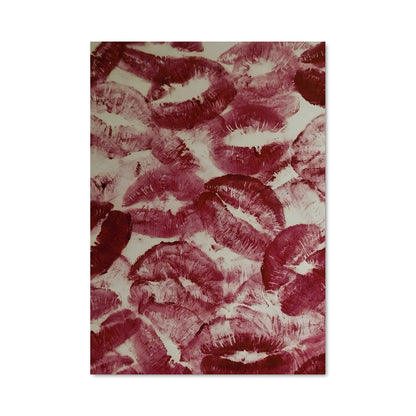 Poster Plumes Rouges
