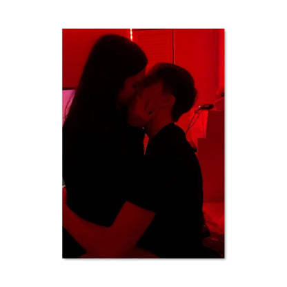 Poster Lumières Rouges