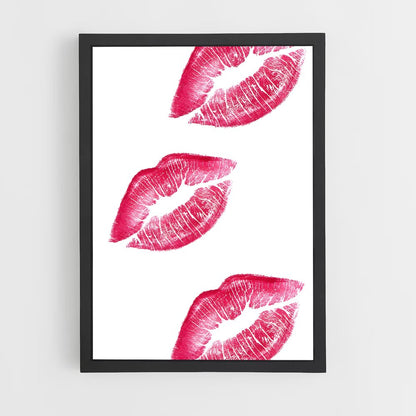 ap-kissing lips-2 cadre Noir