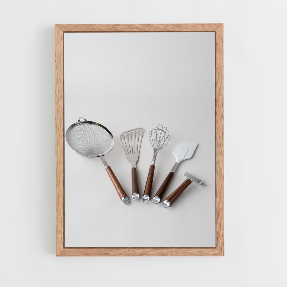 ap-kitchen tools-4 cadre Bois clair