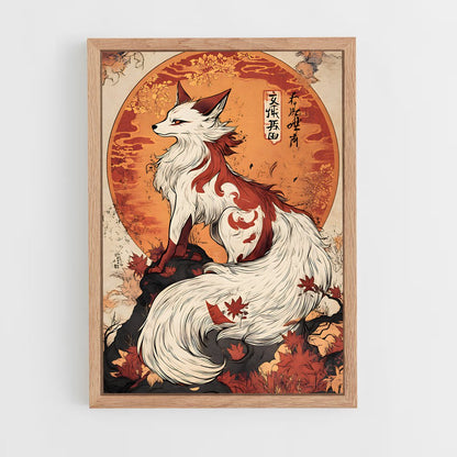 ap-kitsune-3 cadre Bois clair