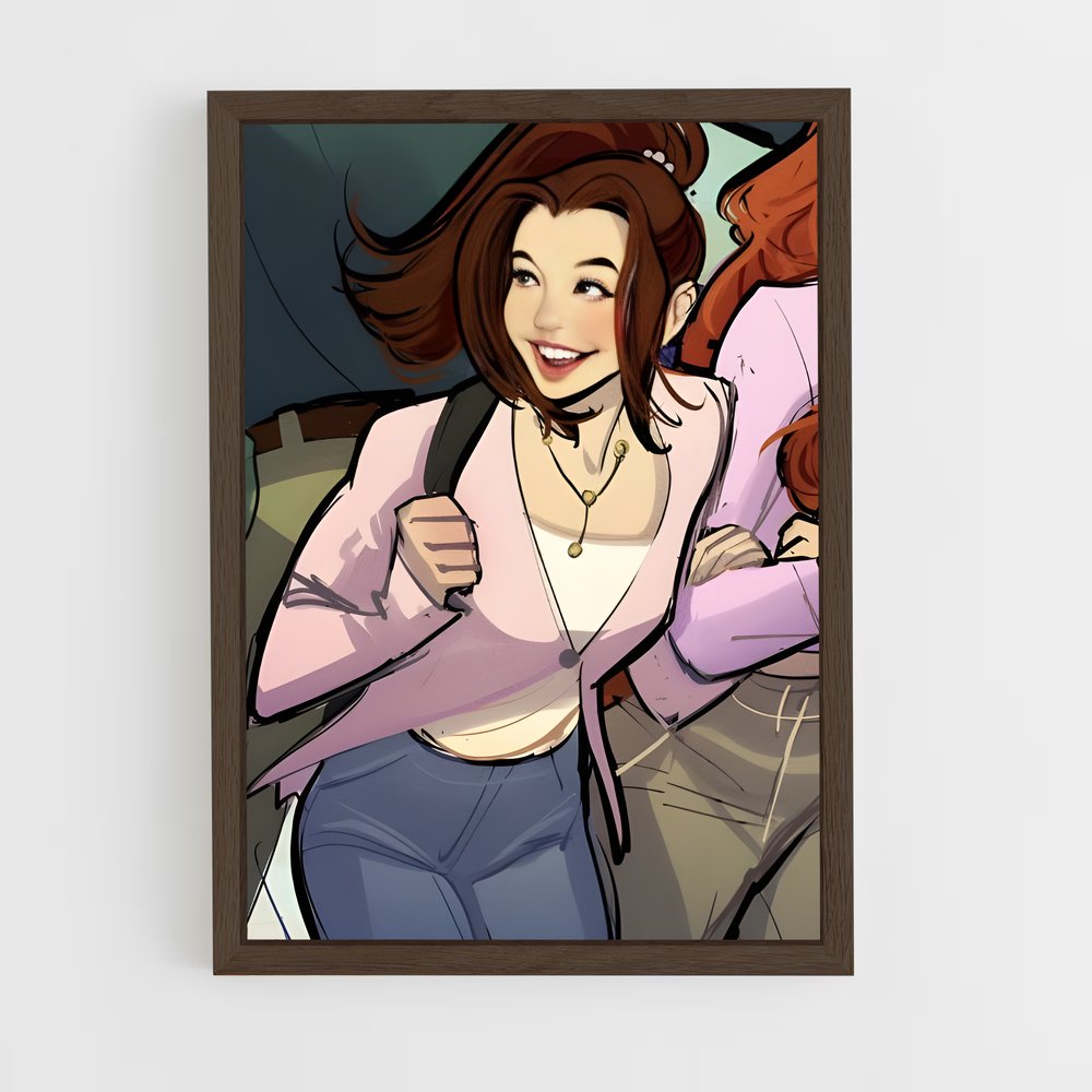 ap-kitty pryde-1 cadre Bois foncé
