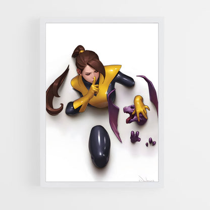 ap-kitty pryde-4 cadre Blanc