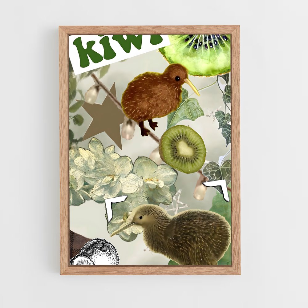 ap-kiwi-13 cadre Bois clair