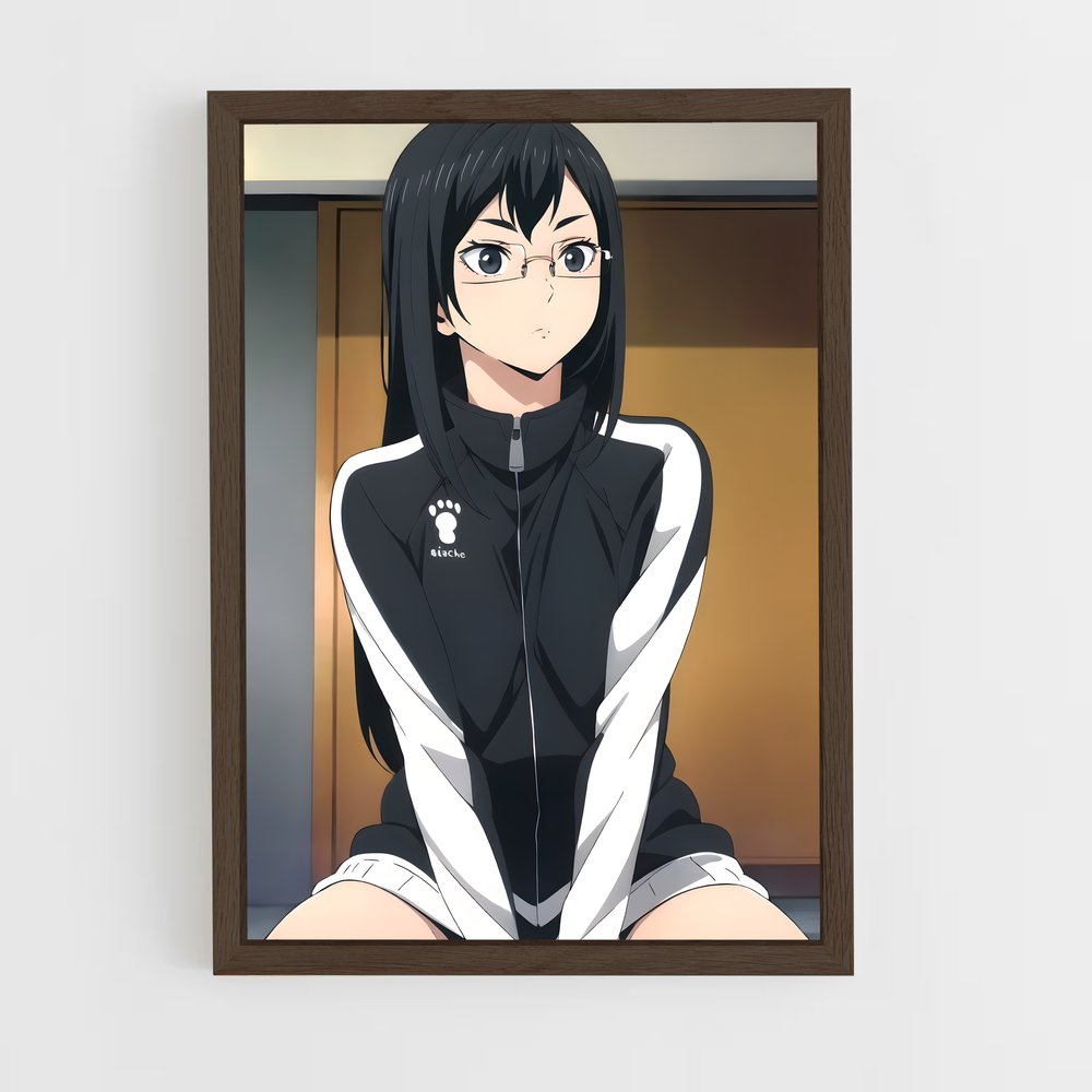 ap-kiyoko shimizu-1 cadre Bois foncé