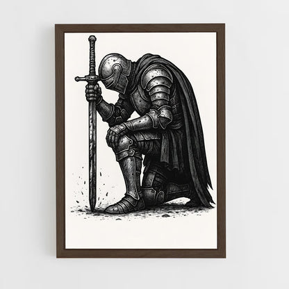 ap-knight-10 cadre Bois foncé