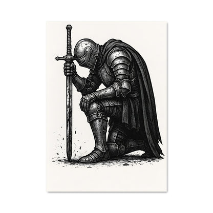 Poster La Prière du Chevalier