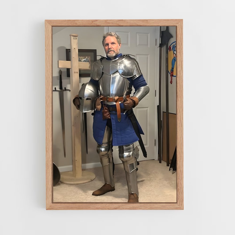 ap-knight-11 cadre Bois clair
