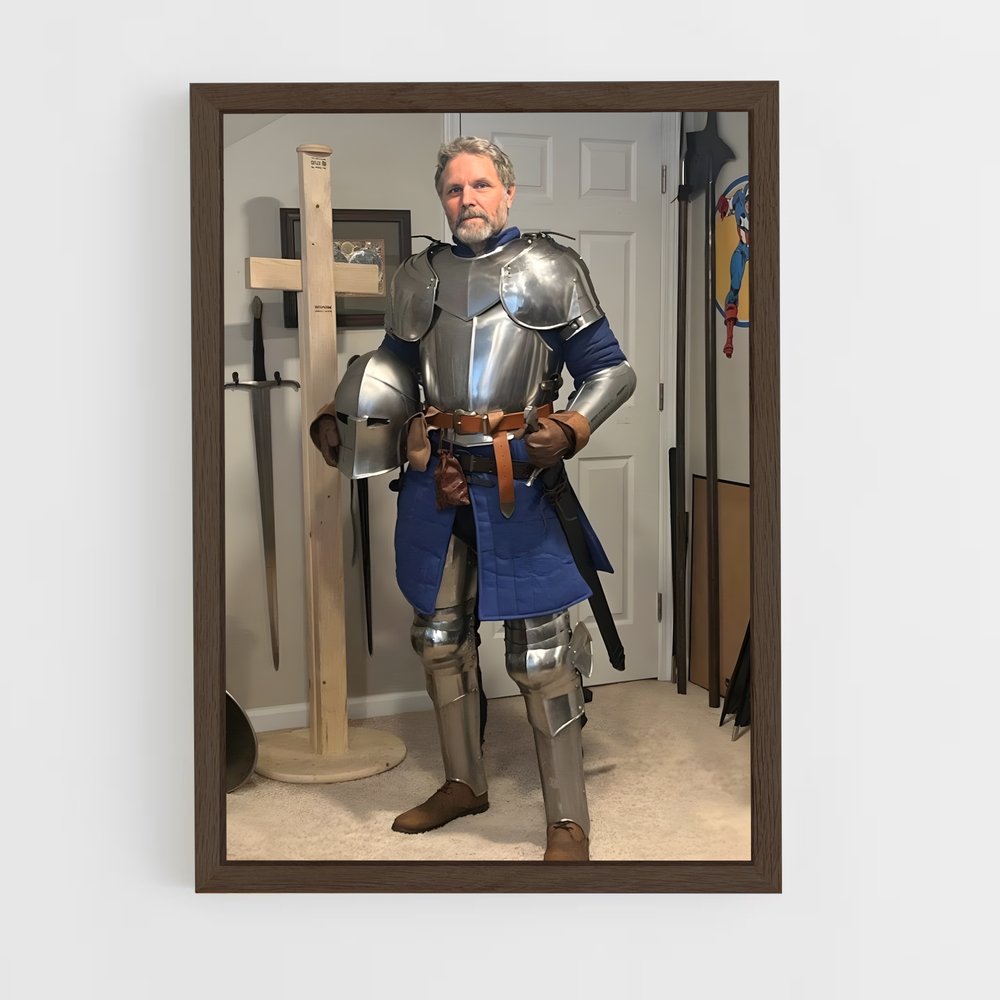ap-knight-11 cadre Bois foncé