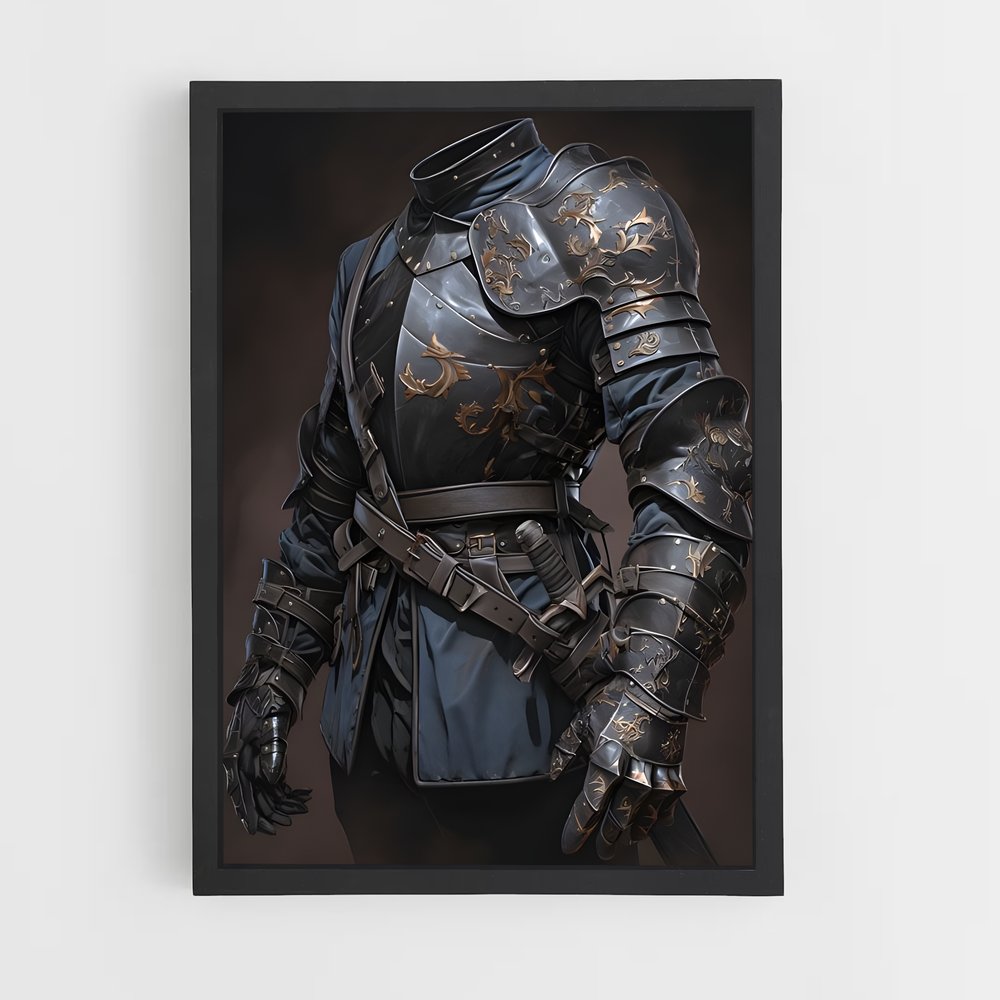 ap-knight armor-1 cadre Noir