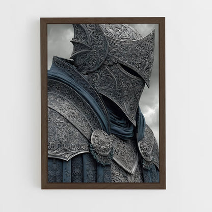ap-knight armor-3 cadre Bois foncé