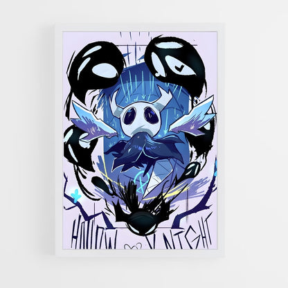 ap-knight hollow knight-1 cadre Blanc