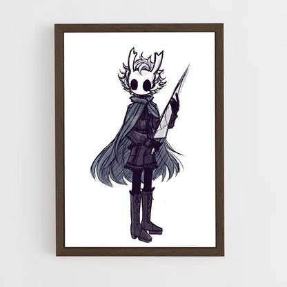 ap-knight hollow knight-2 cadre Bois foncé