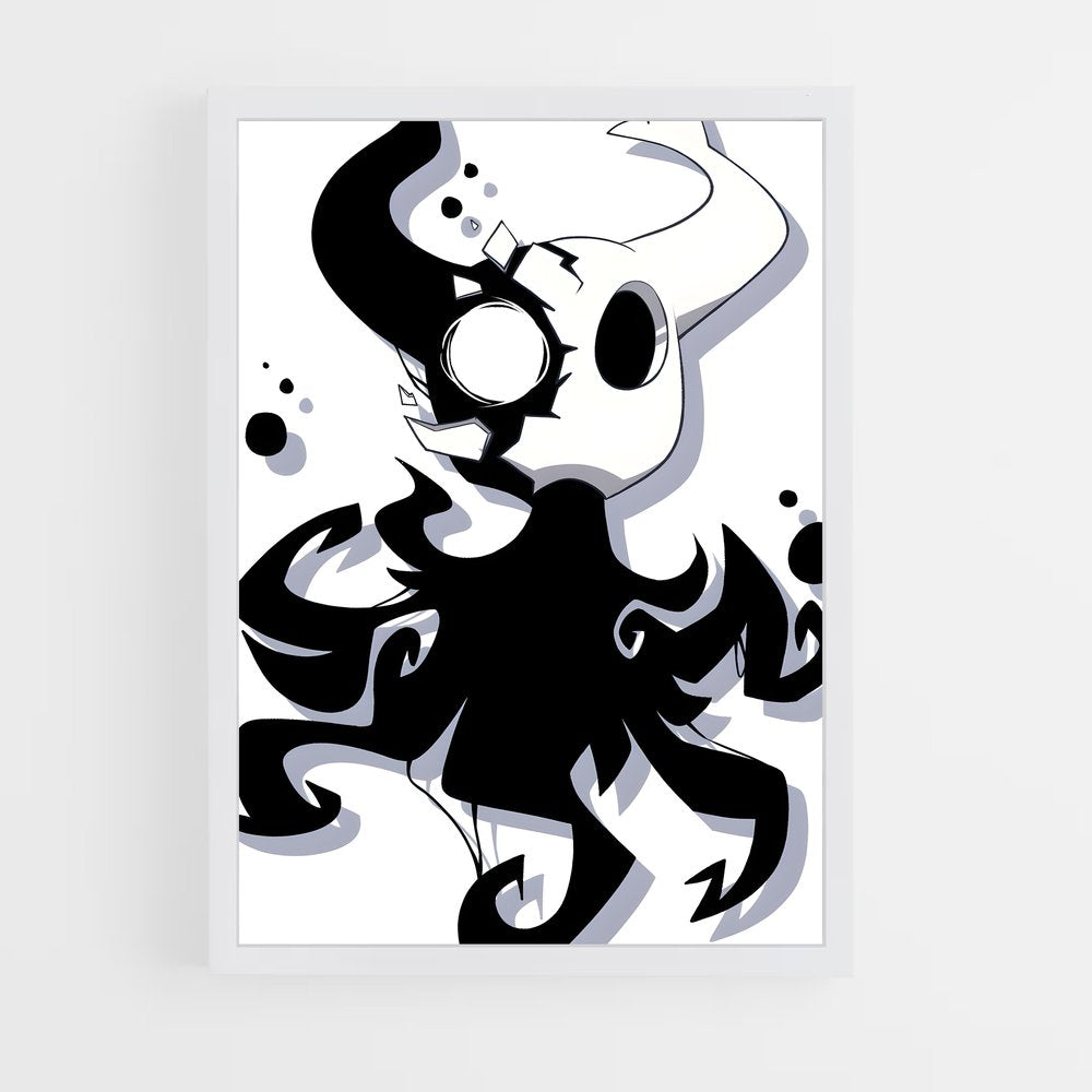 ap-knight hollow knight-3 cadre Blanc