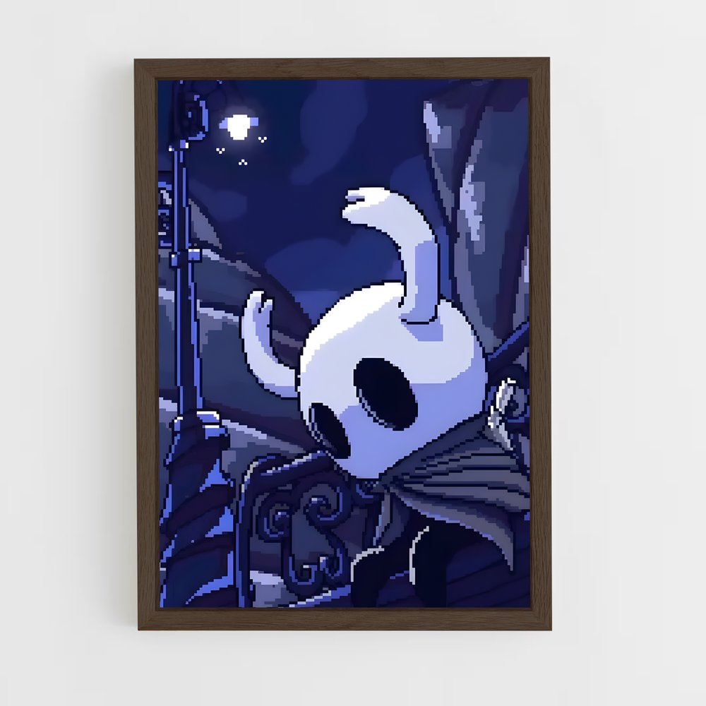 ap-knight hollow knight-4 cadre Bois foncé