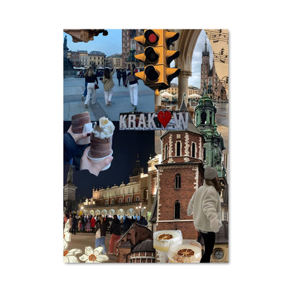 Poster Collage de Souvenirs