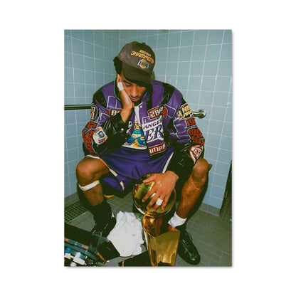 Poster Toilet Champion