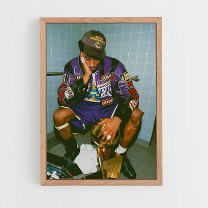 ap-kobe bryant-1 cadre Bois clair