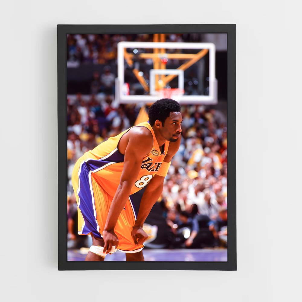 ap-kobe bryant-12 cadre Noir