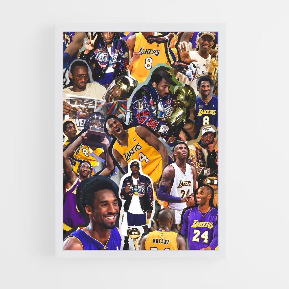 ap-kobe bryant-4 cadre Blanc