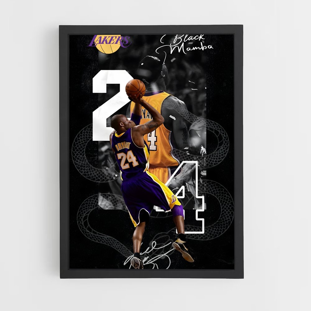 ap-kobe bryant-5 cadre Noir