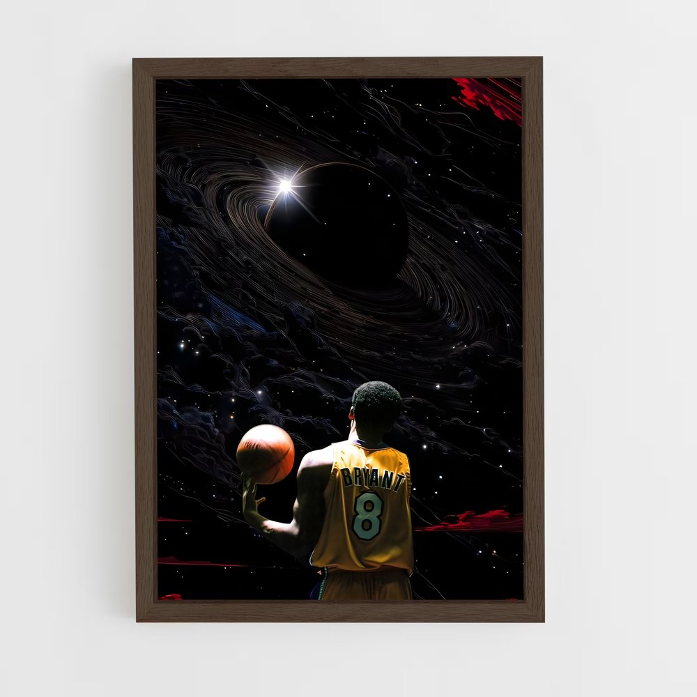 ap-kobe bryant-8 cadre Bois foncé