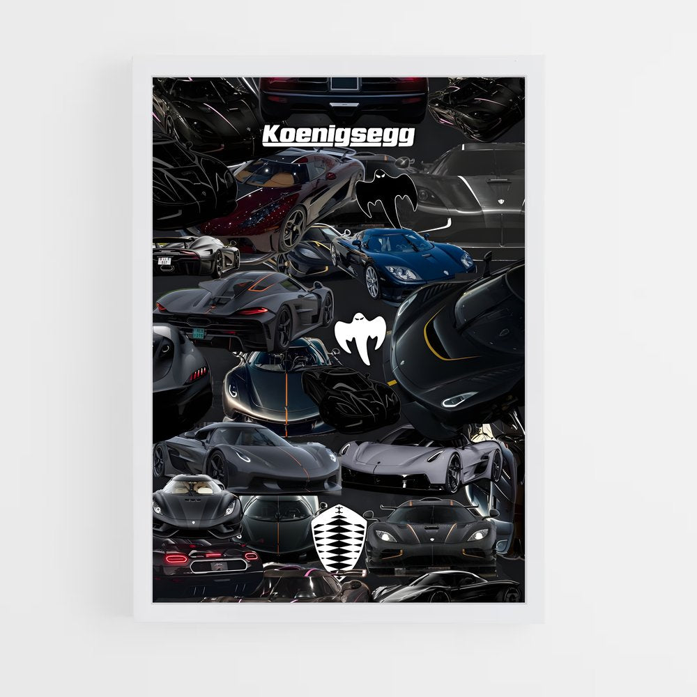ap-koenigsegg-10 cadre Blanc