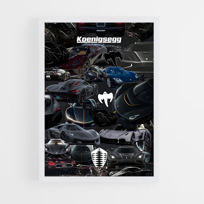 ap-koenigsegg-10 cadre Blanc