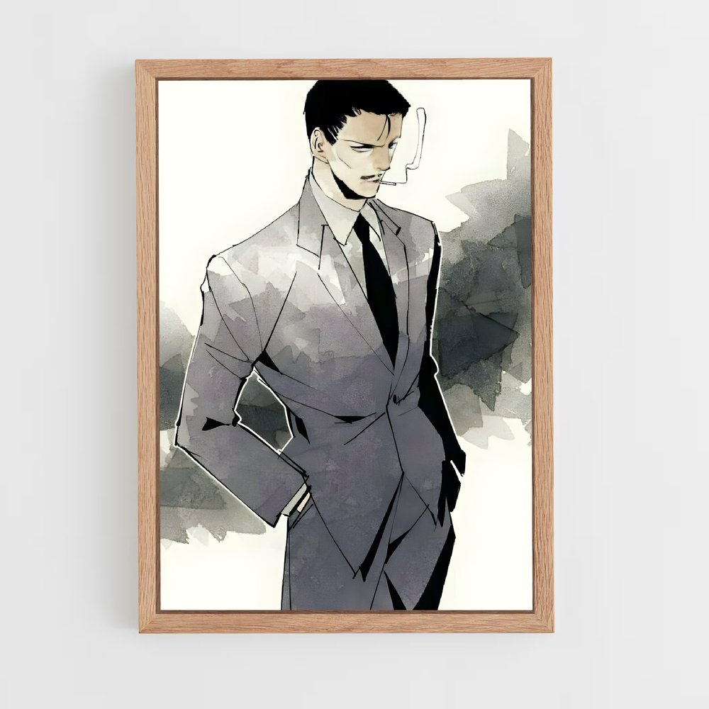 ap-kogoro mouri-3 cadre Bois clair