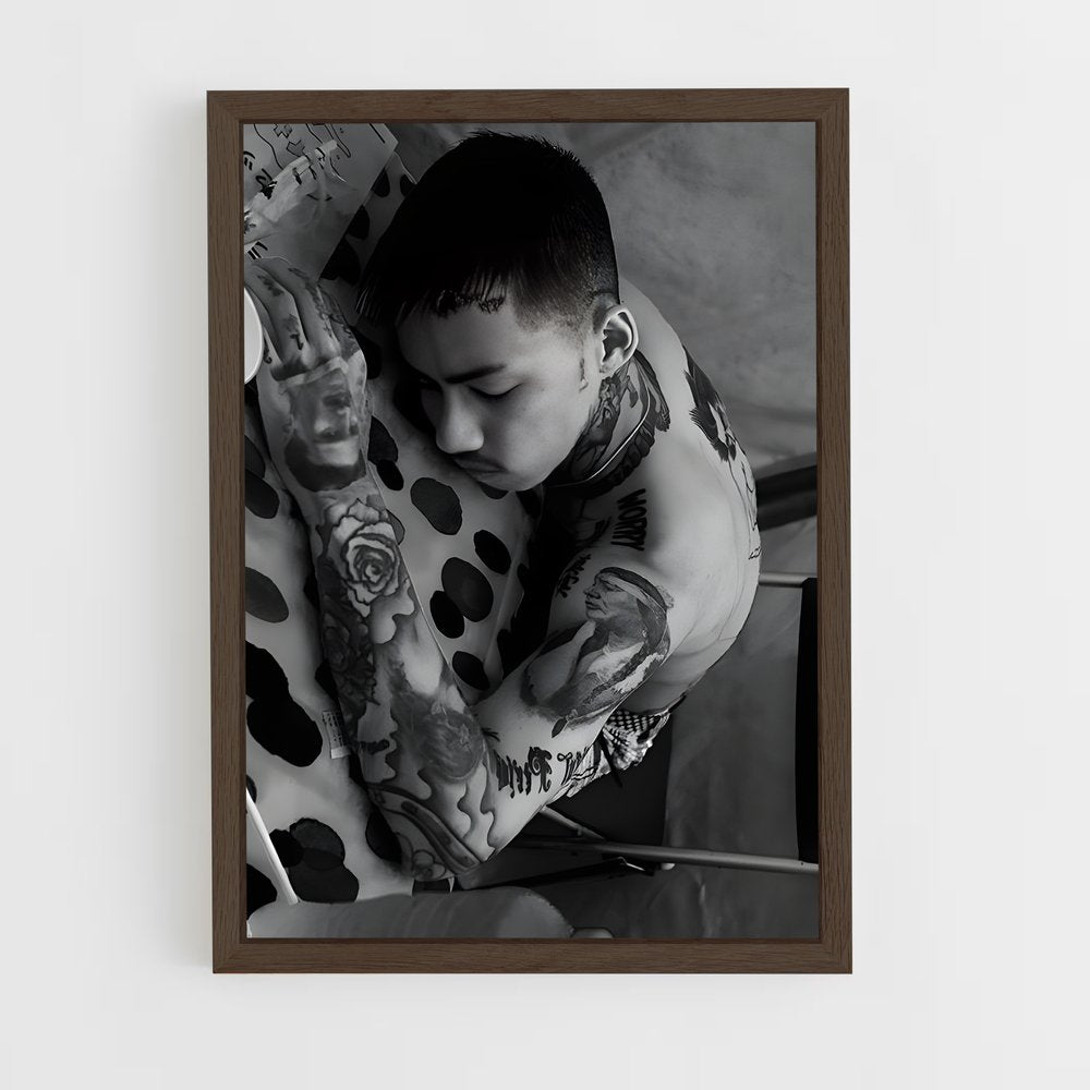 ap-kohh-3 cadre Bois foncé