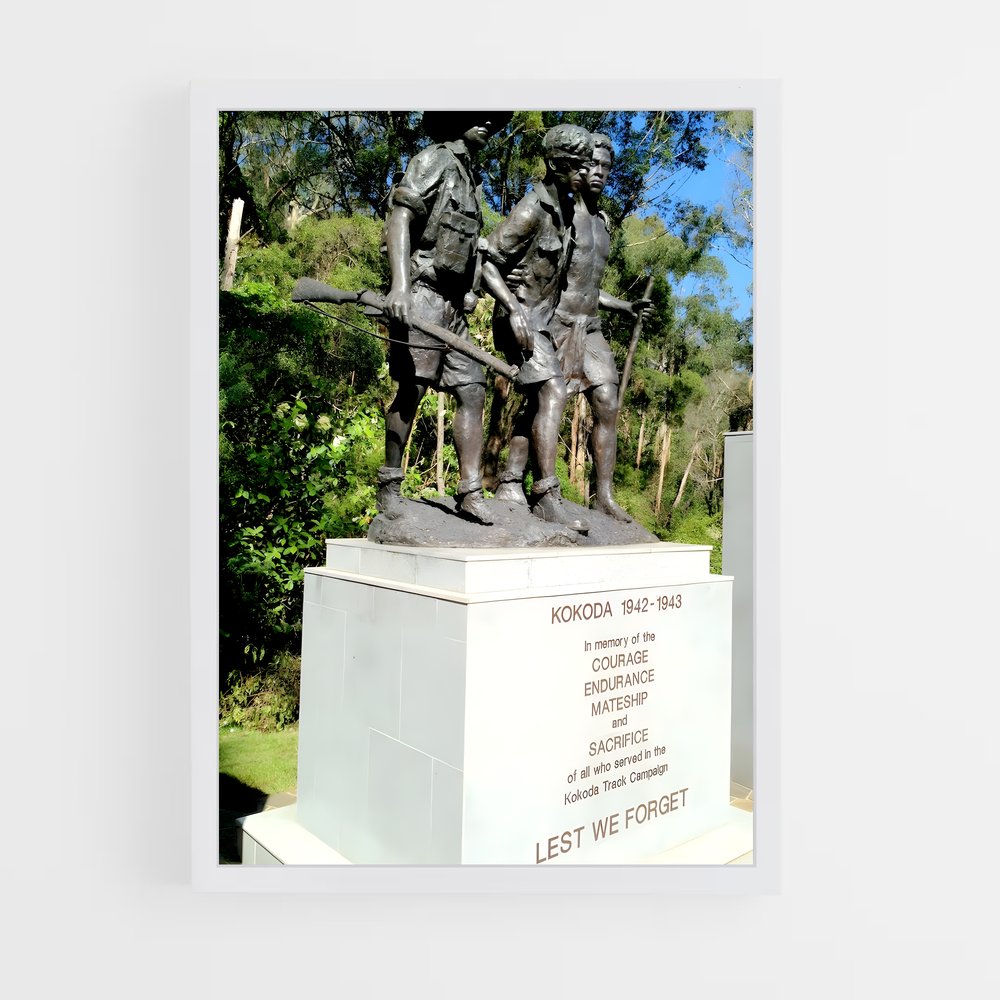 ap-kokoda track-3 cadre Blanc
