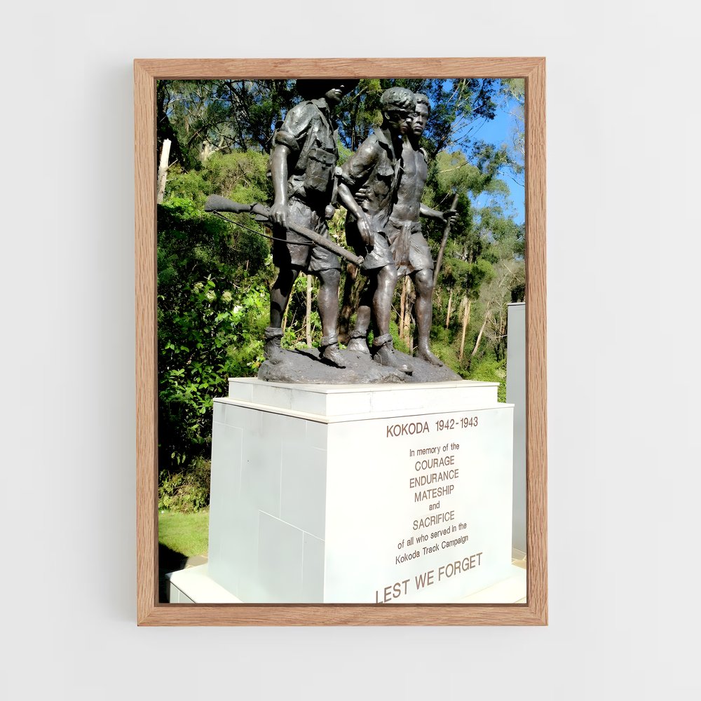 ap-kokoda track-3 cadre Bois clair