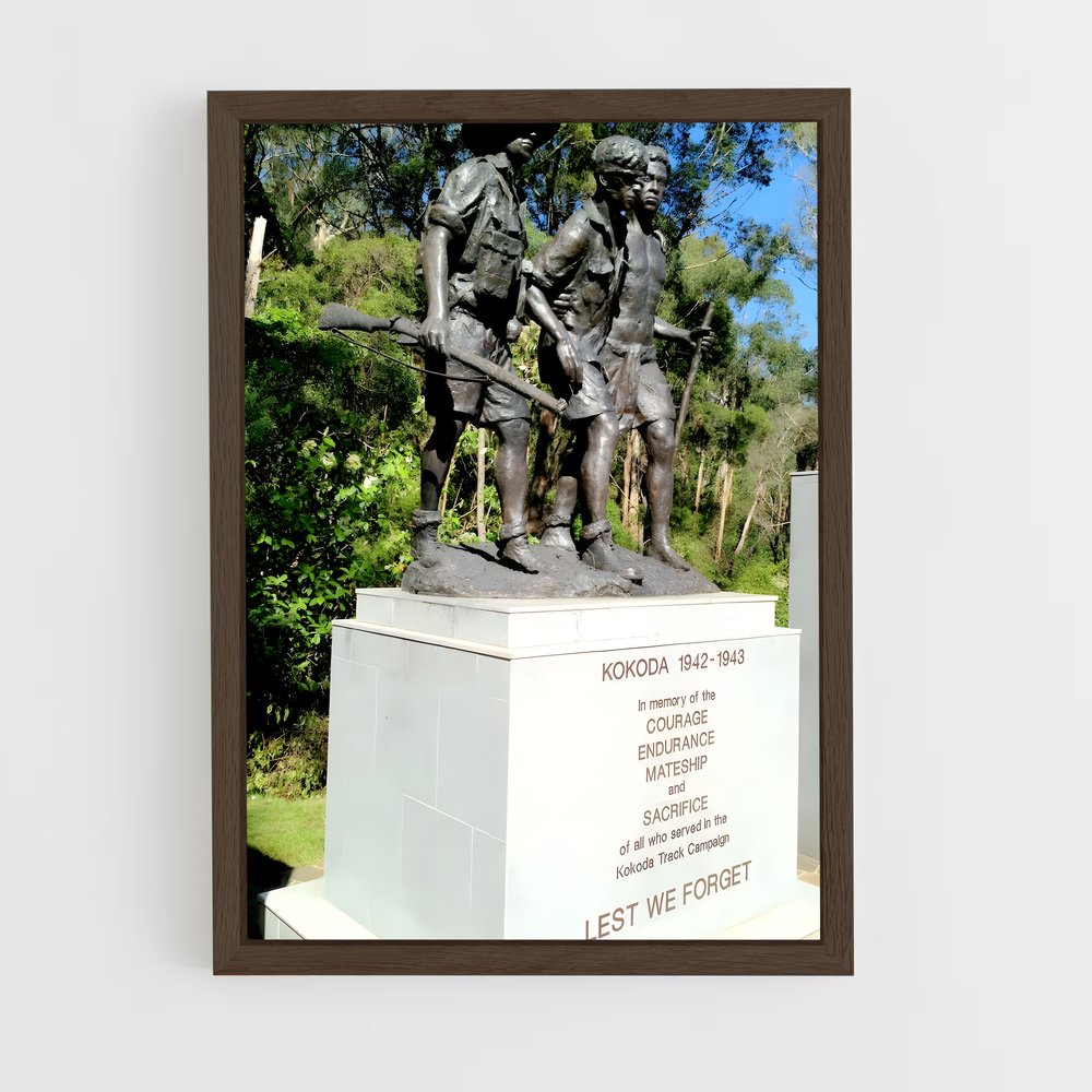 ap-kokoda track-3 cadre Bois foncé