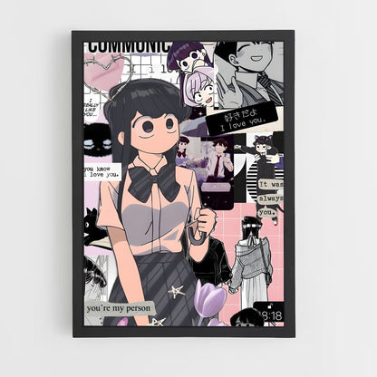 ap-komi shouko-8 cadre Noir