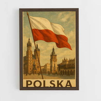ap-konfederacja poland-2 cadre Bois foncé