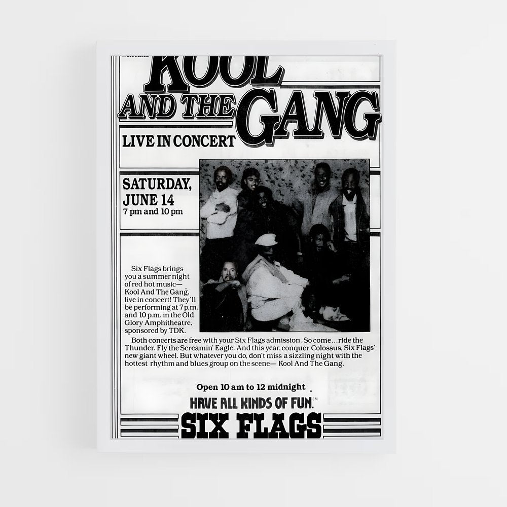 ap-kool and the gang-1 cadre Blanc