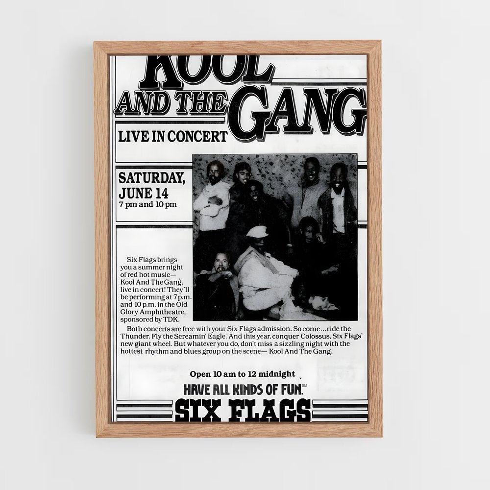 ap-kool and the gang-1 cadre Bois clair