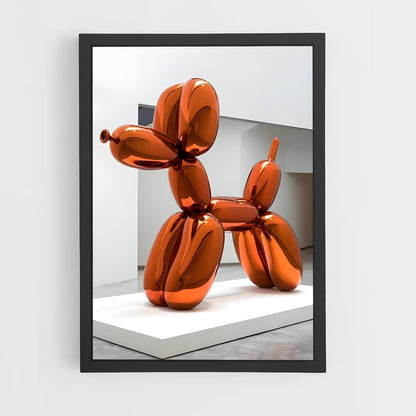 ap-koons balloon dog-3 cadre Noir