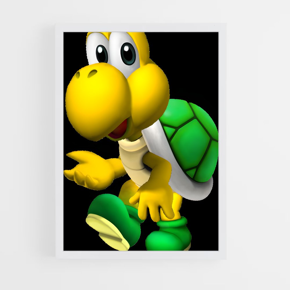 ap-koopa troopa-3 cadre Blanc