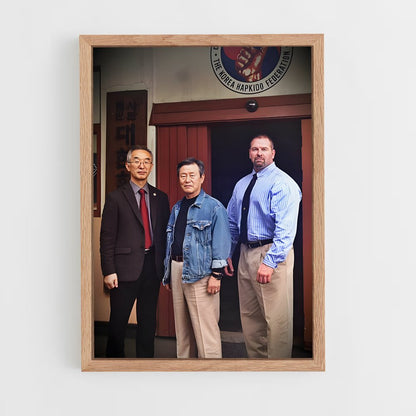 ap-korea hapkido federation-2 cadre Bois clair