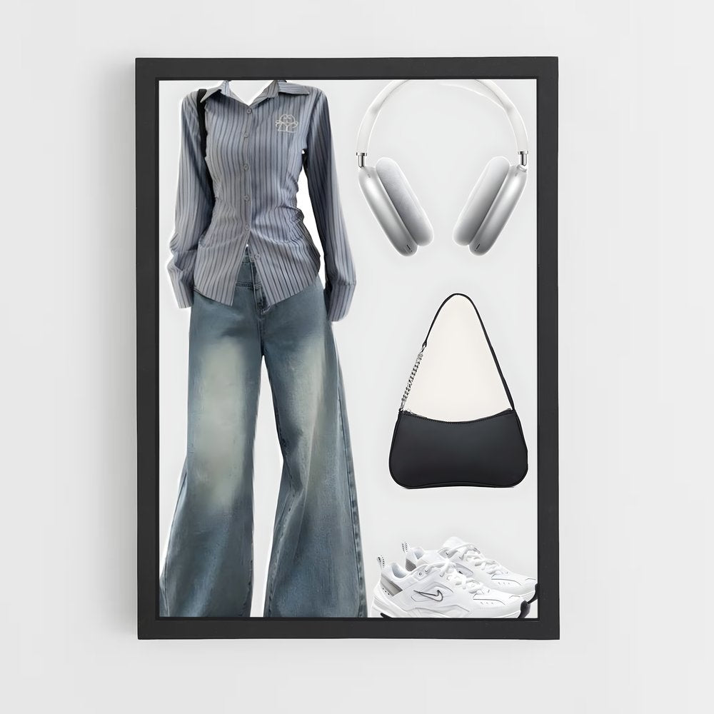 ap-korean fashion-10 cadre Noir