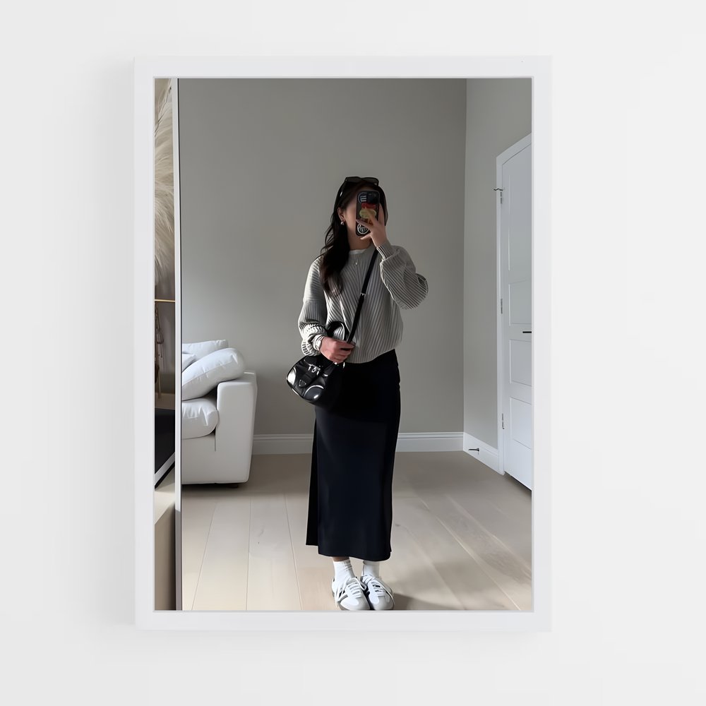 ap-korean fashion-2 cadre Blanc