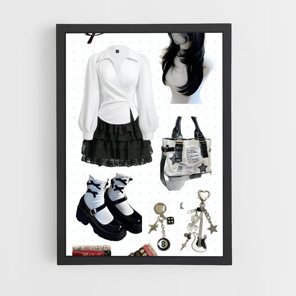 ap-korean fashion-6 cadre Noir