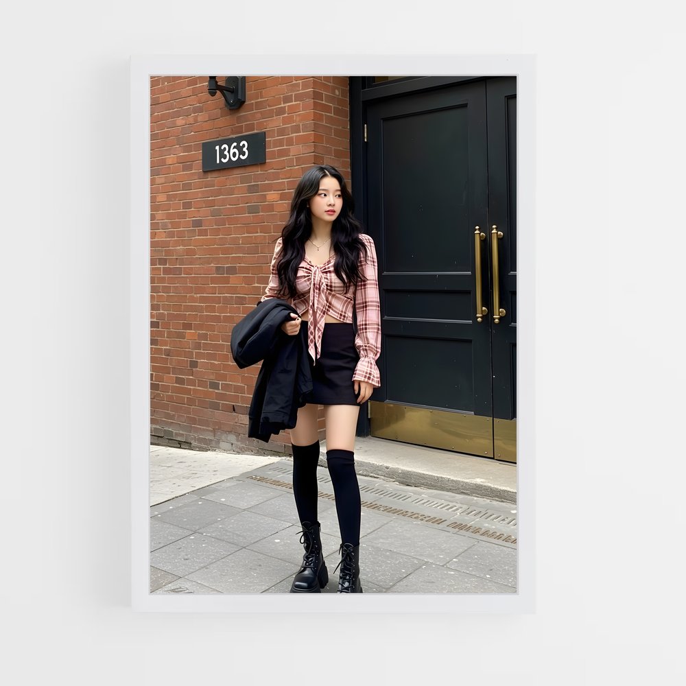 ap-korean fashion-7 cadre Blanc