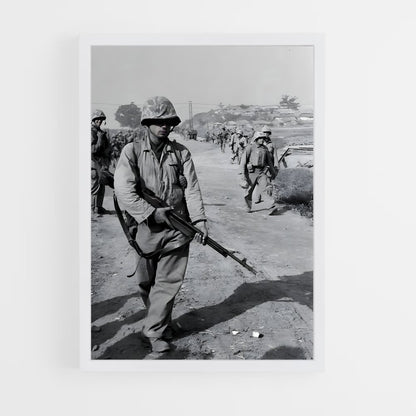 ap-korean war-3 cadre Blanc