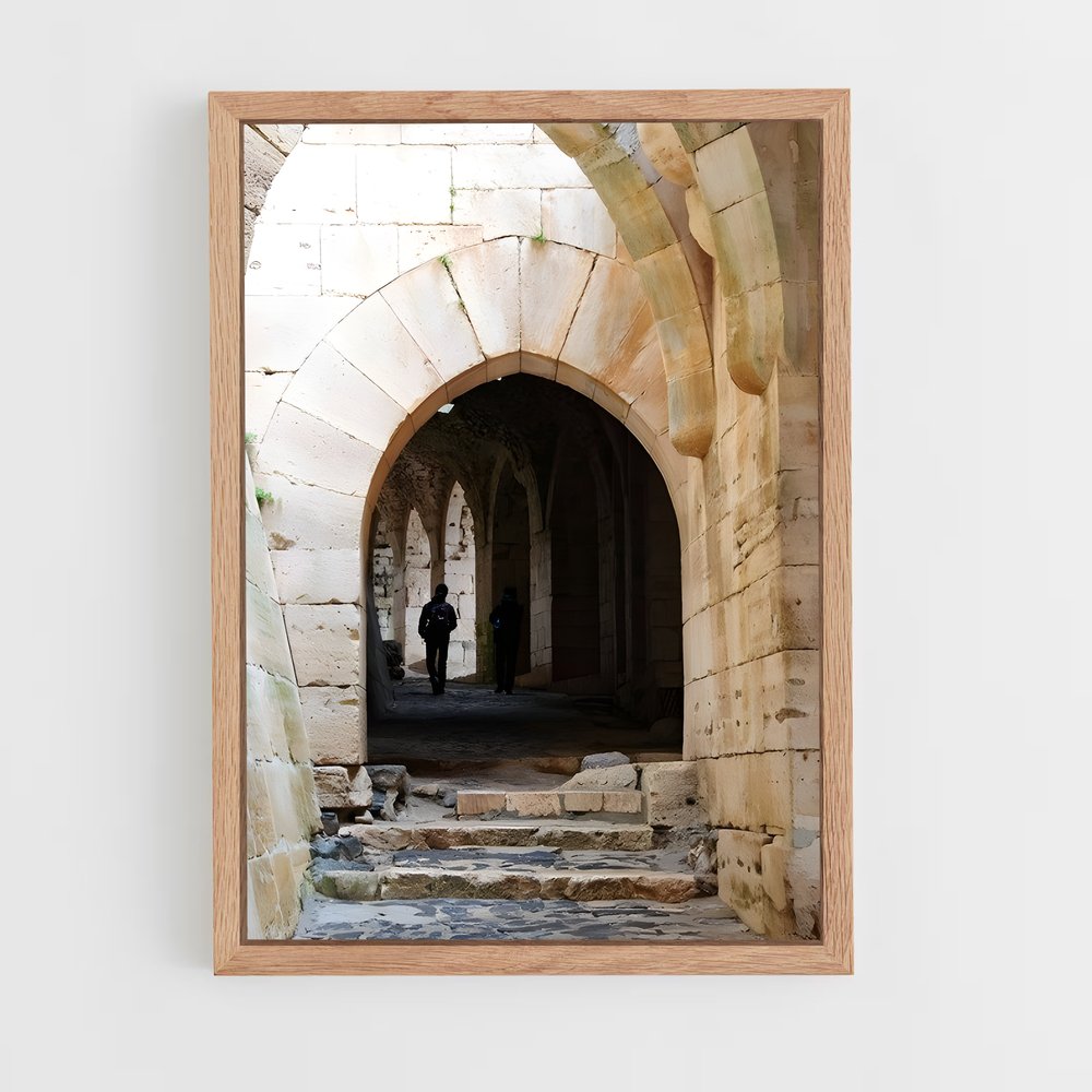 ap-krak des chevaliers-3 cadre Bois clair